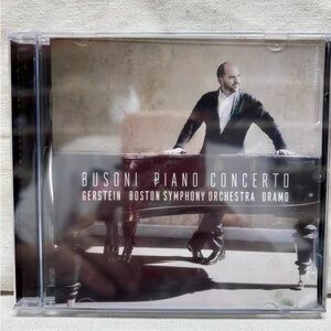 Busoni Piano Concerto CD - Black Cover